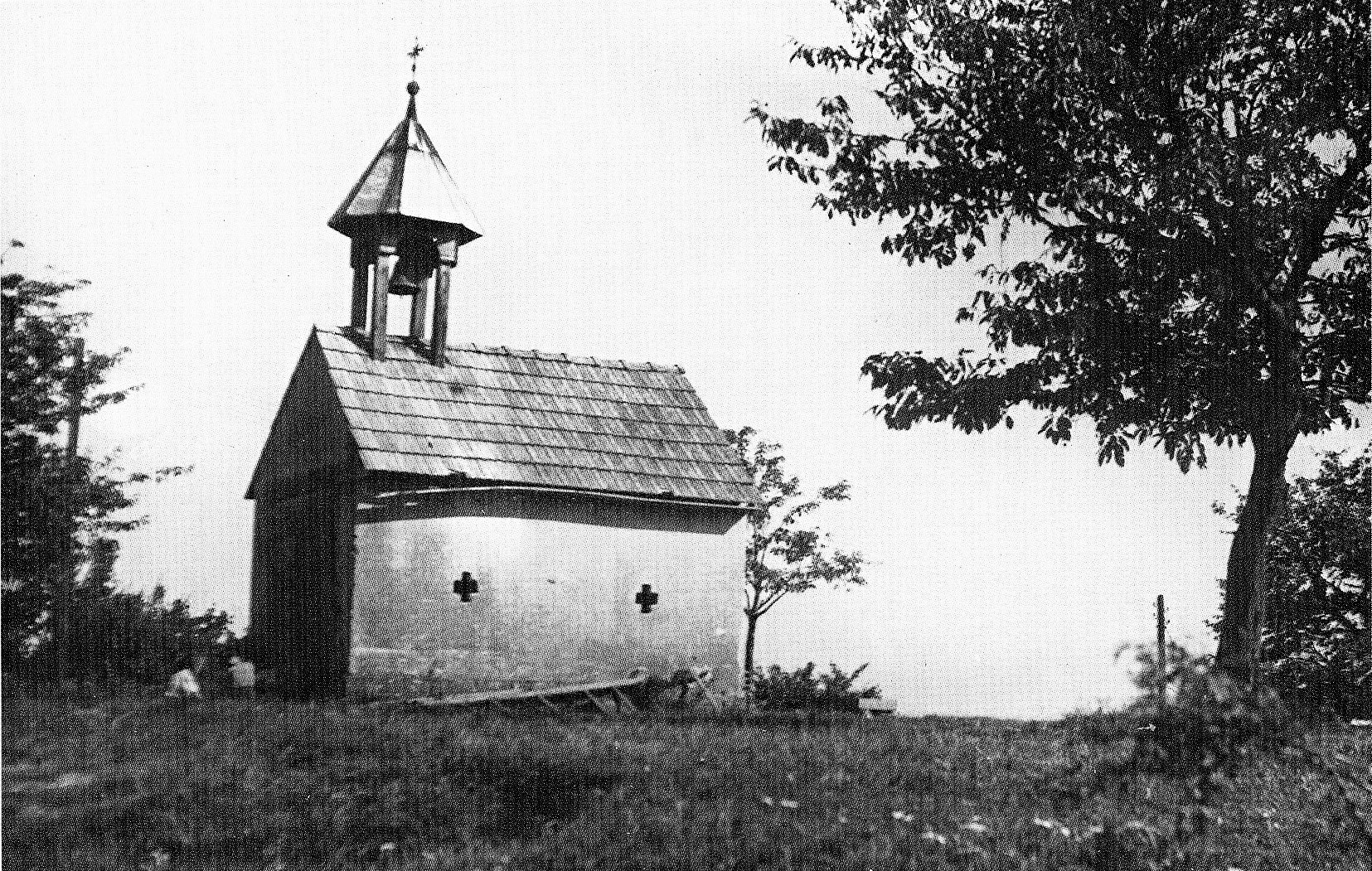 Přibohy hasicska zbrojnice odstranena roku 1967.