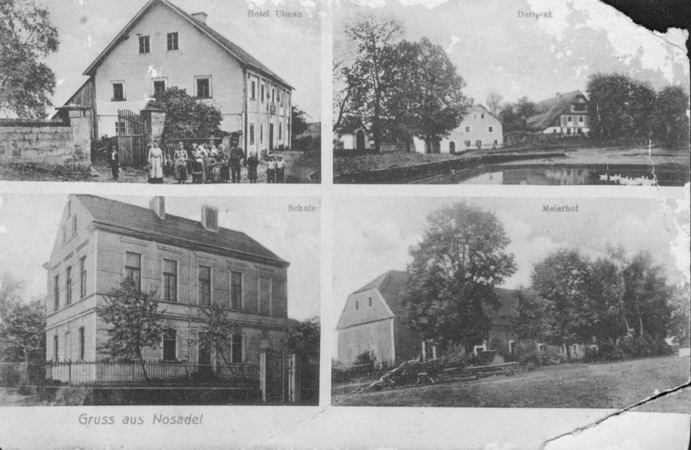 Stará pohlednice Nosálova